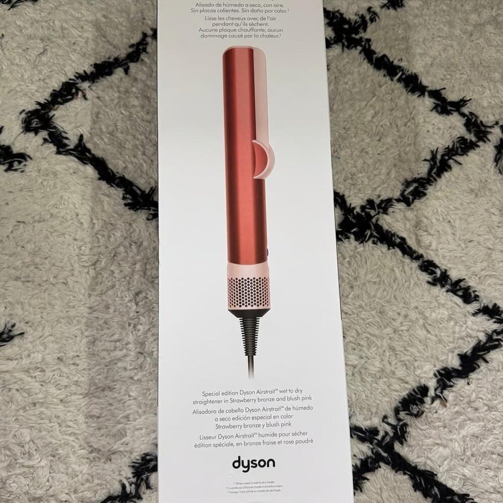 Dyson Airstrait Straightener ( strawberry bronze and blush pink ) - Picture 3 of 5